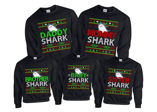 baby shark sweaters