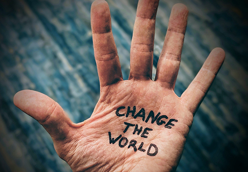 change the world