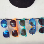 diy sunglasses rack