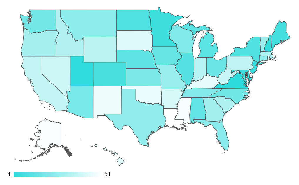 financial literacy map