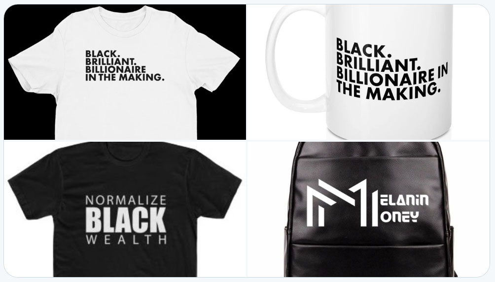 melanin money merch