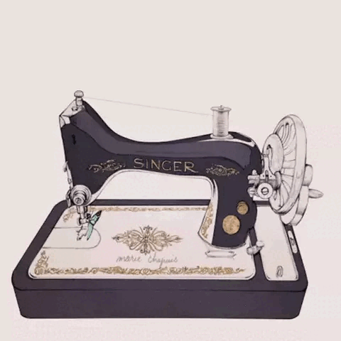 sewing machine gif
