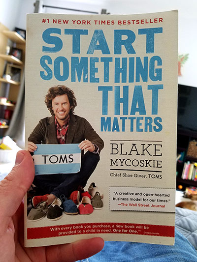 start something that matters book